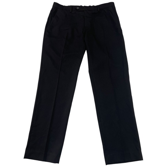 Tommy Hilfiger Other - Tommy Hilfiger Men's Redmond Stretch Performance Dress Pants Black Tapered 34x30